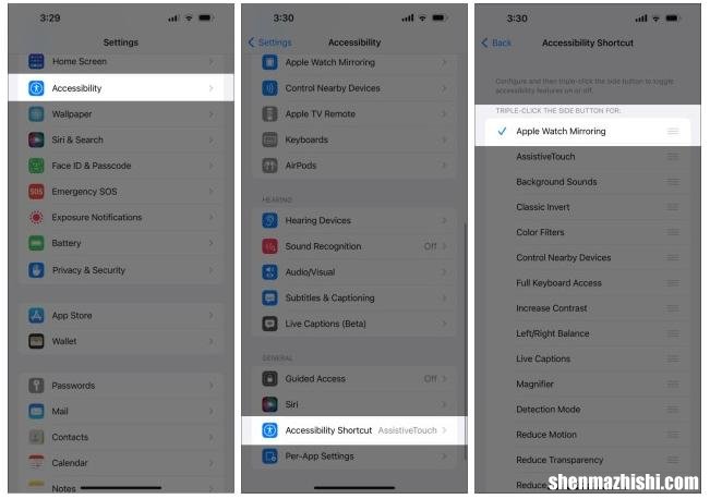 如何在iOS16中将苹果Watch镜像到iPhone