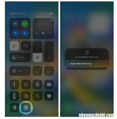 如何在iOS16中将苹果Watch镜像到iPhone