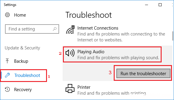 修复：Windows10中的音频服务未响应错误