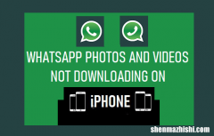 WhatsApp照片和视频无法在iPhone上下载