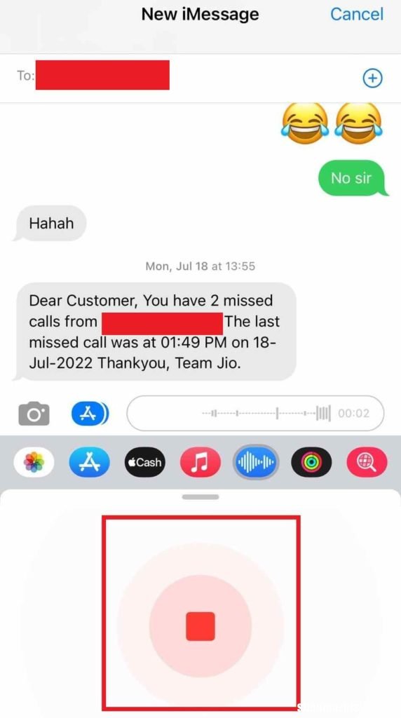 如何在iOS16中在iPhone上发送语音消息