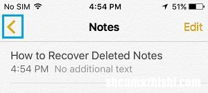 备忘录笔记 如何在iPhone上恢复已删除的Notes