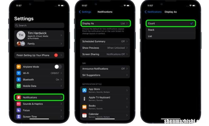 苹果iOS16如何在iPhone锁定屏幕上隐藏通知