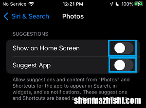 阻止照片出现在iPhone上的Spotlight搜索中