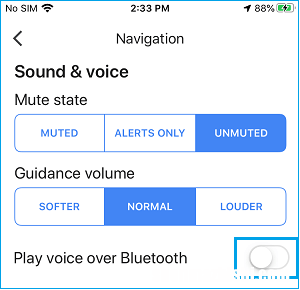 语音在iPhone上的Google地图中无法使用