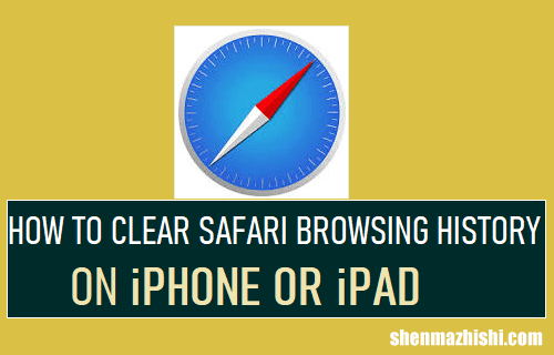 如何清除iPhone和iPad上的Safari浏览历史记录