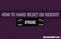 强制重启苹果手机所有型号 如何硬重置iPhone