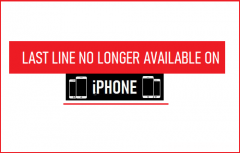 iPhone上的最后一行不再可用消息