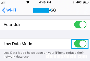 如何在苹果iPhone上启用低数据模式
