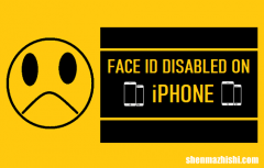 苹果手机FaceID无法设置，iPhone面容ID已禁用修复