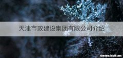 天津市政建设集团有限公司介绍