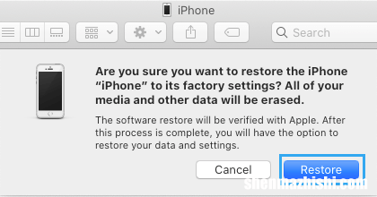 如何从Mac电脑上的备份恢复iPhone手机