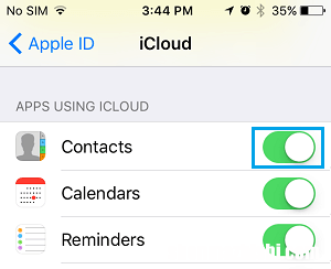 iPhone联系人未同步到iCloud，解决通讯录不同步