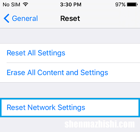 修复苹果iPhone连接到WiFi但没有互联网