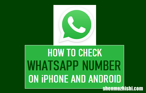 如何在iPhone和安卓手机上查看WhatsApp号码