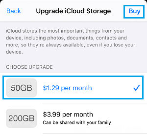 修复苹果iPhone上的iCloud存储空间不足错误