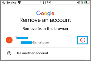 如何从iPhone邮件应用程序中删除Gmail帐户