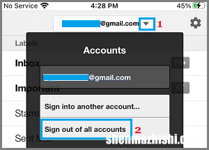 如何从iPhone邮件应用程序中删除Gmail帐户
