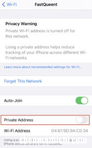 修复苹果网络隐私警告 iPhone隐私警告是什么意思