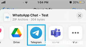 如何将聊天从WhatsApp转移到Telegram