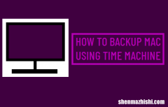 如何使用Time Machine将Mac备份到外部硬盘驱动器