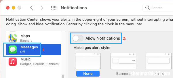 如何在Mac电脑上退出iMessage