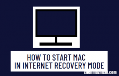 如何在Internet恢复模式下启动Mac