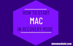 如何以恢复模式启动Macbook电脑