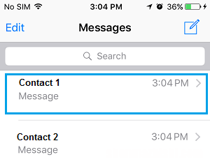 如何在iPhone上查看短信的日期和时间