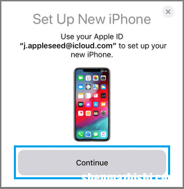 使用快速入门将数据从旧iPhone传输到苹果手机