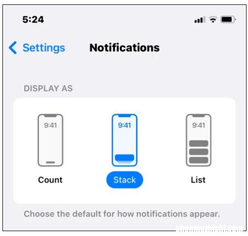 如何在iOS16中恢复旧苹果iPhone通知视图