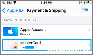 iPhone删除绑定的信用卡 如何从苹果账号中删除信用卡