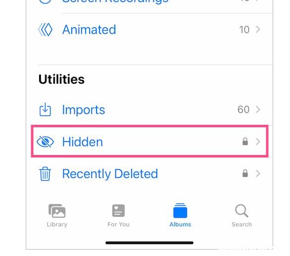 苹果iPhone隐藏相册方法 如何在iOS16上隐藏照片