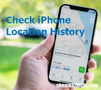 如何在iPhone或iPad上查找您的位置记录