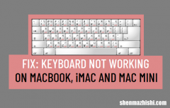 修复键盘在MacBook、iMac和MacMini上不工作