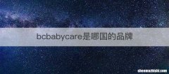 bcbabycare是哪国的品牌