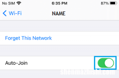 修复iPhone提示“密码不正确”WiFi密码问题