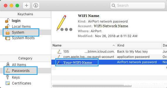 如何在Mac电脑上查找您的WiFi密码