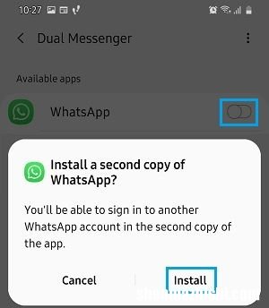 如何在iPhone和安卓上使用两个WhatsApp帐户