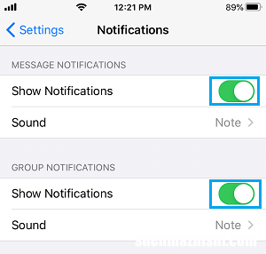 WhatsApp通知不适用于iPhone手机