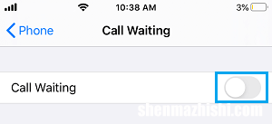 如何在苹果iPhone上启用或禁用呼叫等待