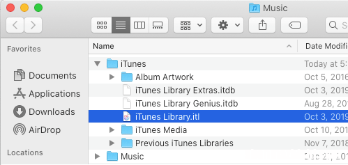 如何修复“iTunesLibrary.itl”无法读取错误
