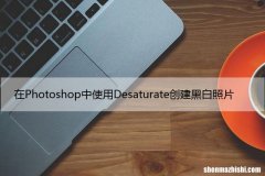 在Photoshop中使用Desaturate创建黑白照片