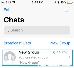 如何在苹果iPhone上创建WhatsApp群组