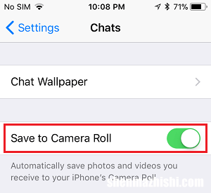 WhatsApp照片无法在iPhone上保存