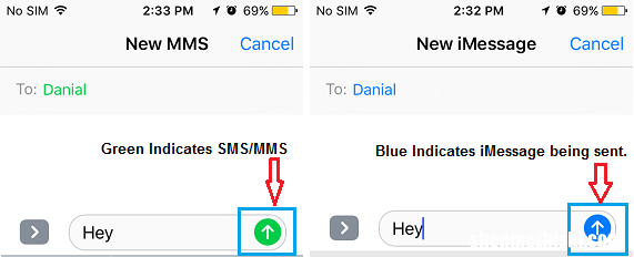 如何防止将iMessage作为SMS文本消息发送