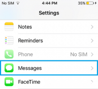 如何防止将iMessage作为SMS文本消息发送