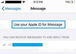 修复：iMessage显示错误的电话号码