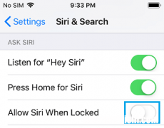 iPhone锁定时禁用Siri以保护您的隐私