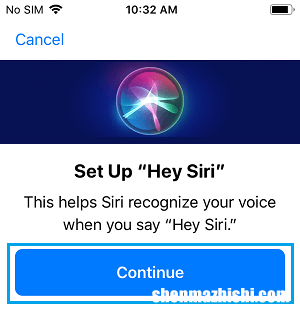 如何在iPhone和iPad上启用嘿Siri
